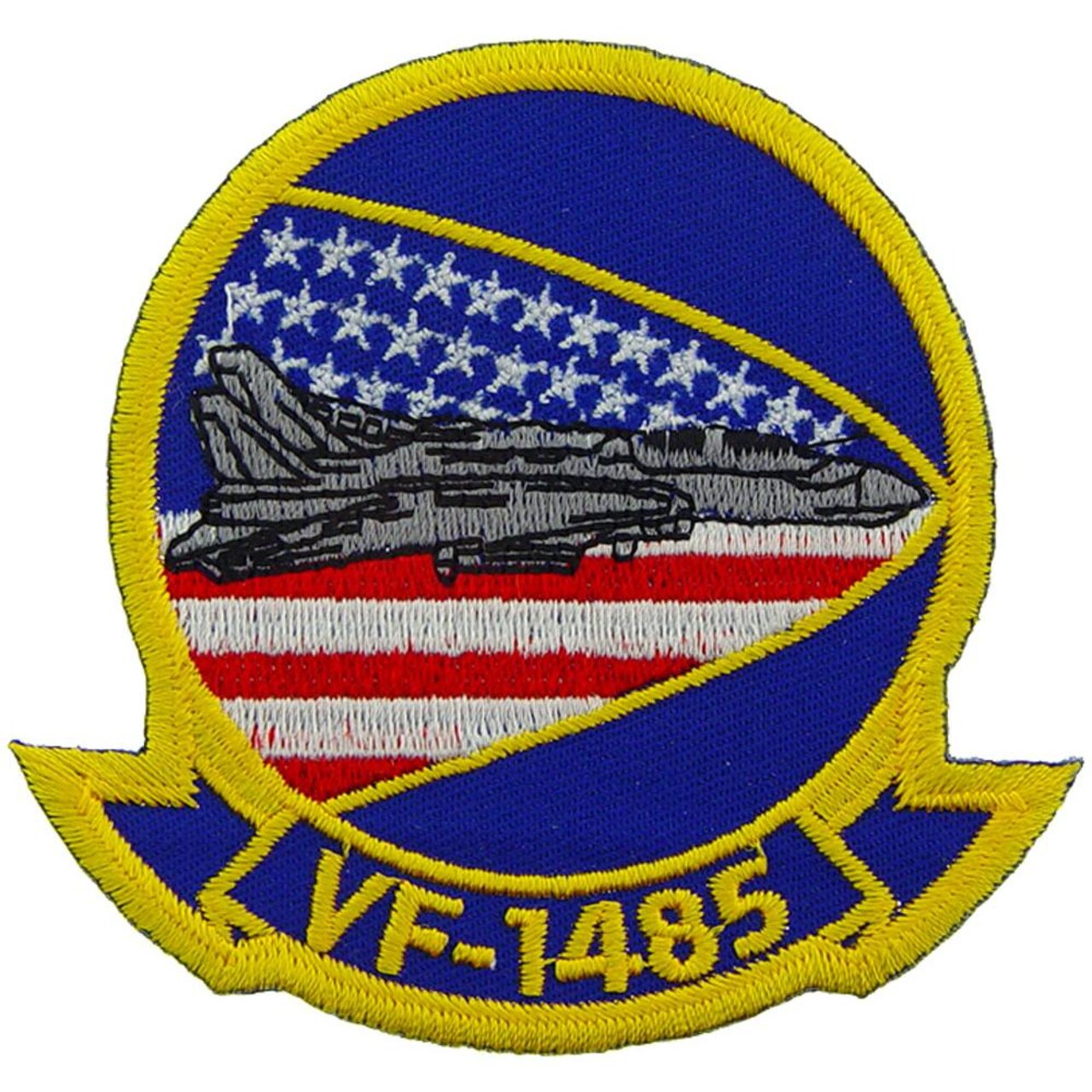 Embroidered Military Patch U S Navy VF-1485 Fighting FUBIJARS NEW